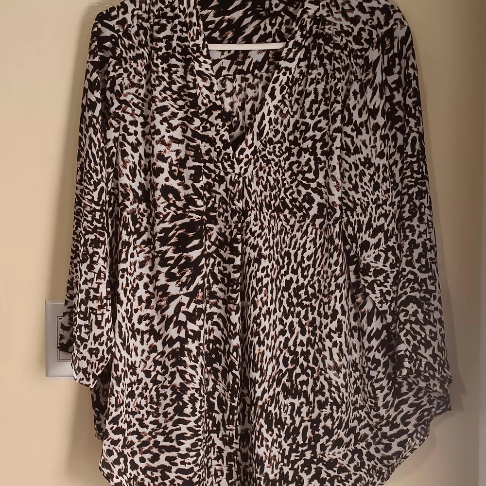 Stylish Black and White Mini Dress